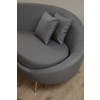 ATELIER DEL SOFA Sofa trosed Eses Dark Grey