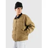 Vans Nico Cropped Chore Canvas Jacket olive brown