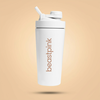 PROMOSHAKERS INDUSTRIAL Co.,Ltd Jekleni shaker 650 ml White - BeastPink