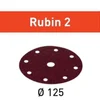 Brusni list Rubin 2 STF D125/8 P150 RU2/10 kos