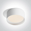 STROPNA SVJETILJKA LED/30W/CCT/3000lm/120°/230V UGR19 fi200×85mm IP44 BIJELA