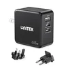 Unitek UNITEK P1117B univerzalni polnilnik, 2xUSB-C PD, 1xUSB-A, 65W, črn