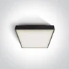 PLAFONJERA LED 1×E27/18W/PLC/230V IP65 CRNA