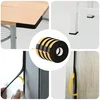 vidaXL Samolepilni pena trak 4 pcs Črna 30mm x 5m CR pena