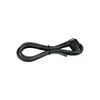COMMEL Priključni kabl 16 A 250 V 3500 W, crni, 2m, bulk H05VV-F 3G2,5 C0615M