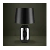 Eglo 390063 - Stona lampa CUITE 1xE27/40W/230V crna/dimljena