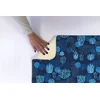tulup.si Kopalniška preproga Modri koralni greben 75x45 cm Bela