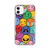Silikonska maska za Iphone 11 6.1 Smiles Print Skin šarena