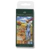 Faber-Castell Pitt Artist Pen Brush Fall 6 kosov, konica B, jesenski odtenki
