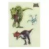 Dino World ASST | Glibbies gel nalepke, Camarasaurus, Triceratops, 2 kos