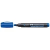 Faber Castell permanentni marker okrugli vrh PLAVI