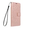 MEZZO Book case preklopna torbica za Samsung Galaxy A16 5G mandala rose gold
