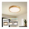 Brilagi - LED prigušiva svetiljka WOODLINE LED/48W/230V 3000-6000K hrast prečnik 40 cm +sa daljinskim upravljačem