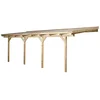 WEKA Lesena vrtna pergola 671 (7x3 m)
