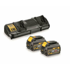 DeWalt DCB132T2 54V XR FlexVolt set baterija i punjača, 2x6.0Ah