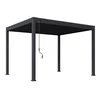 Bioklimatska pergola INTRO NEO 3,6x3 m, aluminij in jeklo – prostostoječa