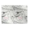 Decormat Podloga za stol Kitchen motifs 140x100 cm 15 cm