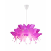 Dečiji luster FARFALLA 1xE27/60W/230V roze