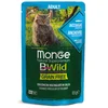 MONGE Sos za mačke sa inćunima i povrćem Bwild Adult grain free 85g