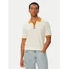 HUGO Polo majica Siablo 50564218 Kremna Relaxed Fit