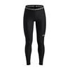 UNDER ARMOUR Športne hlače HeatGear črna/bela