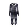 Guess Pletena obleka W5YK98 Z2YK2 Mornarsko modra Slim Fit
