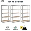 ePRO metalna montažna polica standard 180x90x40 SET 3 KOMADA/ metal-drvo