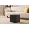 Atelier del Sofa Tabure Asos, 40x40x40cm, Antracit