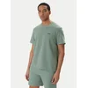 BOSS Majica Waffle 50535891 Zelena Regular Fit