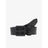 Black mens leather belt Jack & Jones Roma