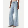 Eleh Jeans hlače EL112 Modra Wide Leg