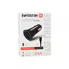 SWISSTEN Auto Punjac 2.4A 2xUsb Lightning (Crna)