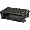 SKB Cases Injection Molded 2U Studio Flyer Rack Case Black