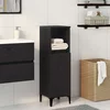 Kupaonski ormar Crni hrast 30 x 30 x 100 cm Konstruirano drvo
