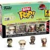 Figurice Funko Bitty Pop! Jurassic Park 4-Pack - John Hammond, Tyrannosaurus Fossil, Stygimoloch in Velociraptor
