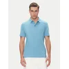 Calvin Klein Polo majica Supima LV04LB276G Modra Regular Fit