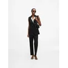 KARL LAGERFELD Telovnik B3W14028 Črna Relaxed Fit