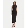 Marella Cocktail obleka Scuola 2523626011 Črna Slim Fit