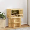 vidaXL Terarij Rjava 80 x 50 x 100 cm OSB