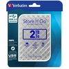 Verbatim HDD 2TB Silver Kocka (53198)