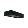 LED solarno zidno svetlo sa senzorom LED/6W/3,7V IP65 4000K 3000 mAh crno