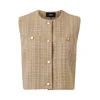 MEXX Blazer rjava/bela