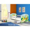Deciji krevet ACMA II 180x80 F + dusek 6 cm WHITE29