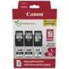 CANON PG-540-Lx2/CL541XL (5224B015), originalna kartuša, črna + barvna