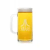 shumee Vrček za pivo 1 pint z logotipom Atari, uradna licenca Kozarec za pivo 600 ml