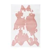 Kayoom PREPROGA Z VISOKIM FLOROM Rabbit Animal Rosa / Weiß 120/160 cm taftano roza, bela