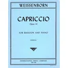 WEISSENBORN:CAPRICCIO OP.14 FOR BASSOON AND PIANO