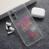 Maskica za Samsung A16/A166B Nanobit Print Palm Trees