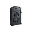 Poštansko sanduče Orchidea 41x26x9cm crno Technomax