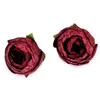 Umetni cvet iz umetne smole O4 cm - bordo (2 kosa)